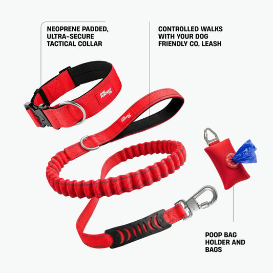 Collar Walk Set - Red