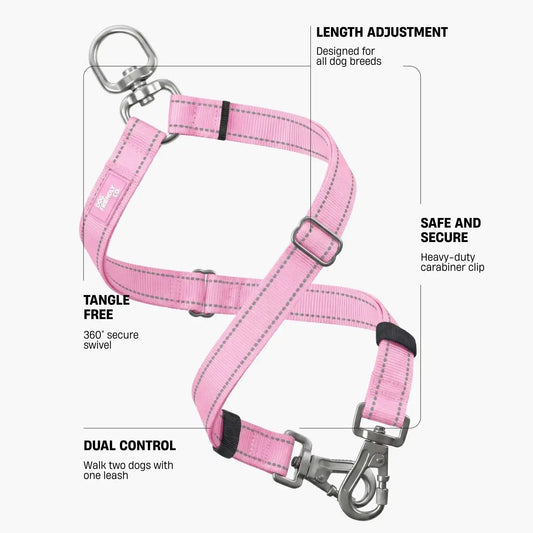 Leash Splitter - Pink