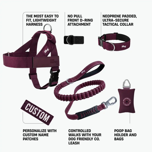 Ultimate No-Pull Bundle - Burgundy