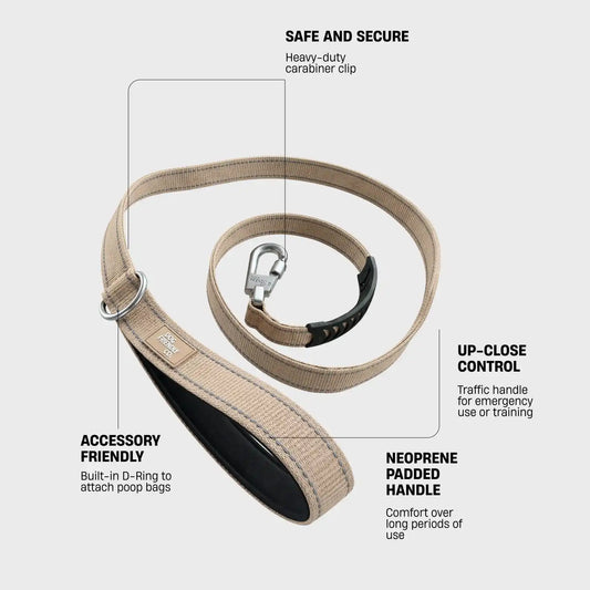 Classic Dog Leash - Brown
