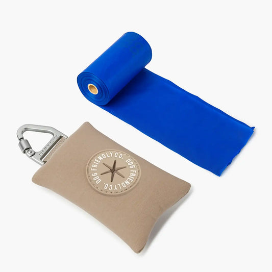 Dog Poop Bag Holder - Brown