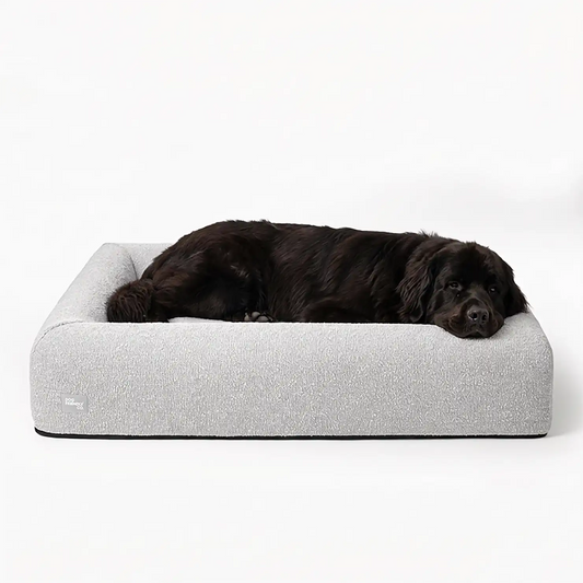 Bouclé Bed Replacement Cover - Grey Bouclé