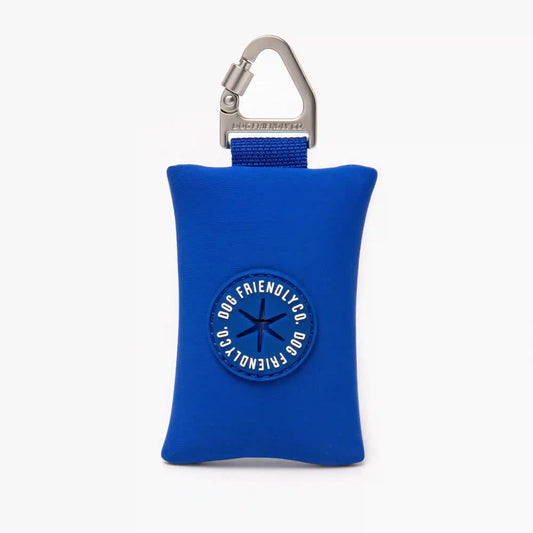 Dog Poop Bag Holder - Classic Blue