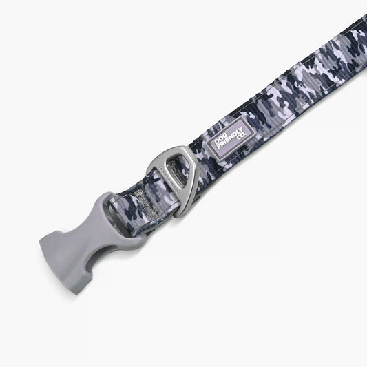 Essentials Collar - Grey Camo